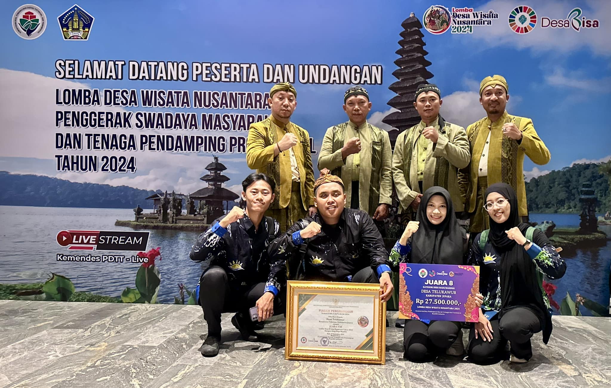 desa-telukawur-meraih-juara-8-lomba-desa-wisata-nusantara-nasional-tahun-2024