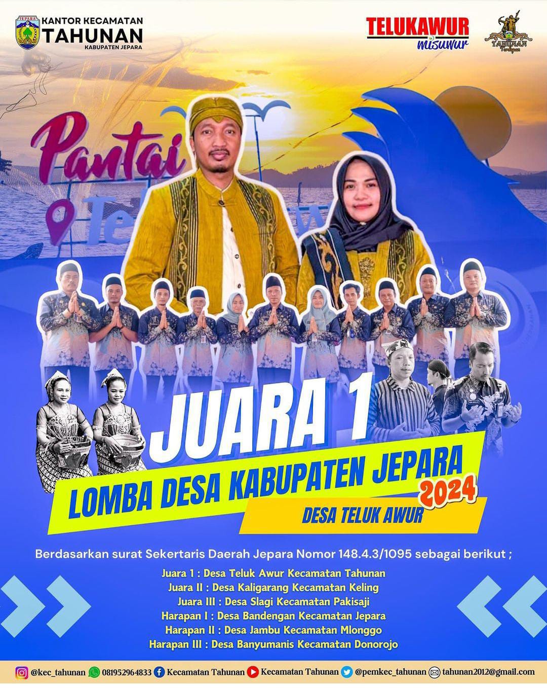 desa-telukawur-mendapatkan-juara-i-lomba-desa-tingkat-kabupaten-jepara